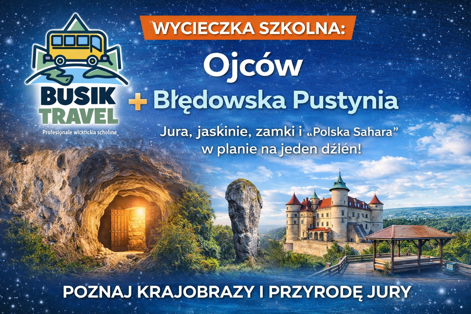 OJCÓW - PUSTYNIA BŁĘDOWSKA